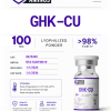 GHK-Cu 100mg lyophilized research peptide vial – Elite Aminos