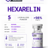 Hexarelin 5mg lyophilized research peptide vial – Elite Aminos
