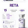 Reta 15mg lyophilized research peptide vial – Elite Aminos