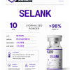 Selank 10mg lyophilized research peptide vial – Elite Aminos