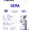 Sema 30mg lyophilized research peptide vial – Elite Aminos