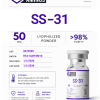 SS-31 50mg lyophilized research peptide vial – Elite Aminos