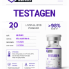 Testagen lyophilized research peptide vial – Elite Aminos